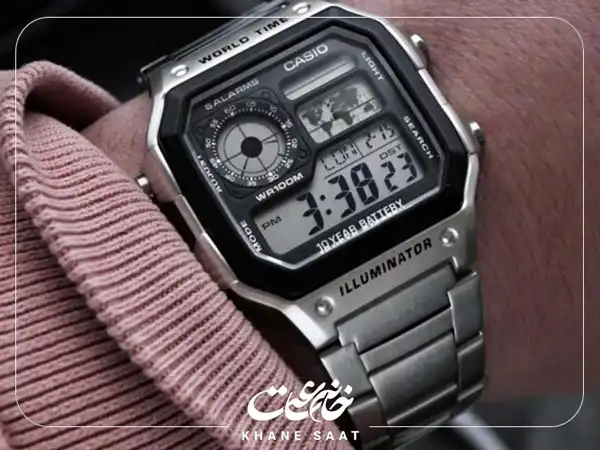 برند جهانی کاسیو به خاطر پیشگام بودن در ارائه ساعت‌های دیجیتالی شناخته می‌شود.