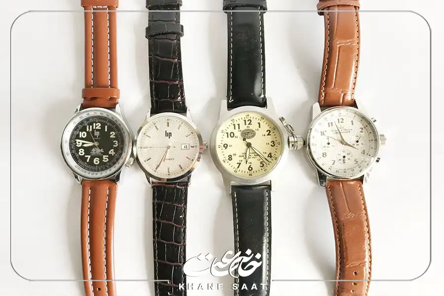 کمپانی لیپ به‌ عنوان یک برند معتبر و معروف، از مواد باکیفیت و درجه یک در تولید ساعت‌های خود استفاده می‌کند.