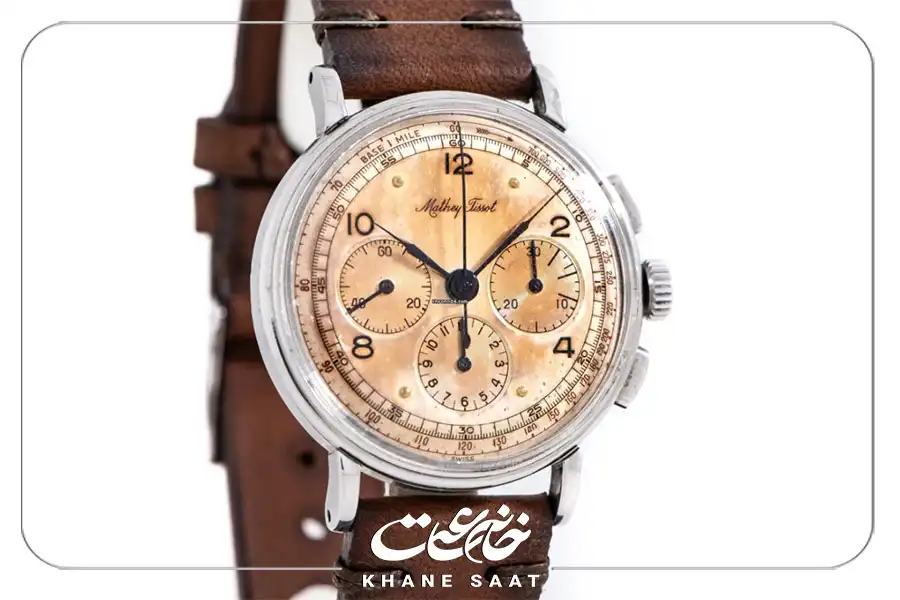 این مدل از ساعت‌های وینتج با موتور سیم‌پیچ دستی، یکی از خاص‌ترین ساعت‌های برند متی تیسوت است.