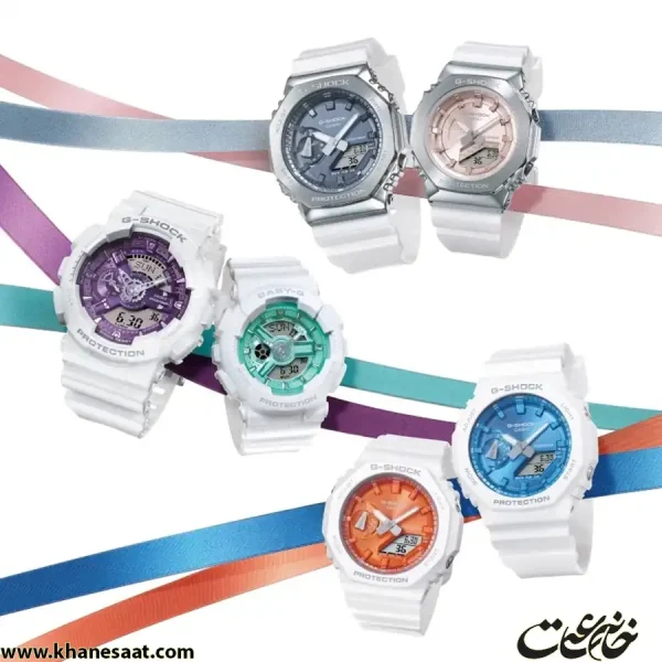 ساعت مچی زنانه کاسیو مدل GMA-S2100WS-7ADR