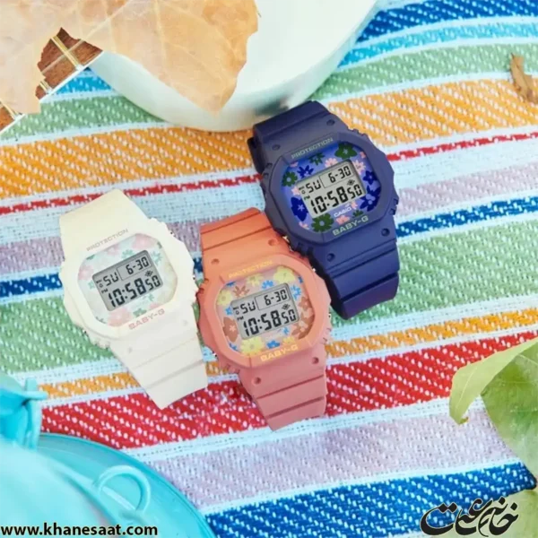 ساعت مچی زنانه کاسیو مدل BGD-565RP-2DR