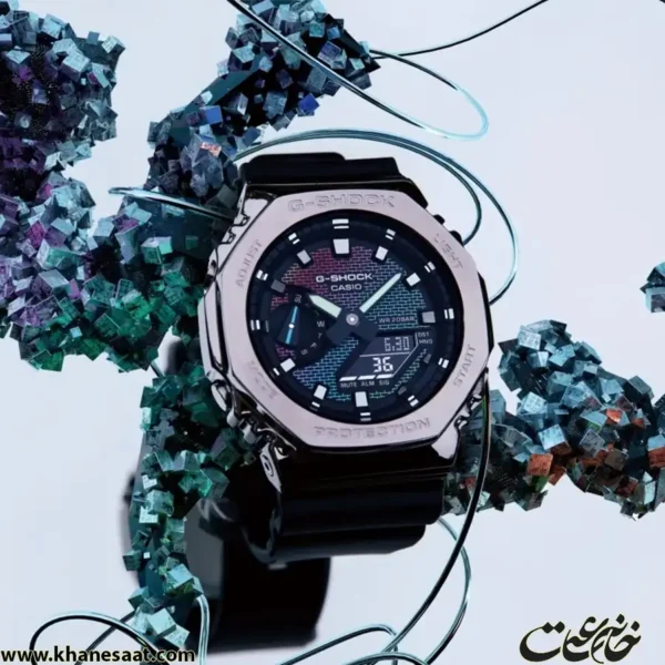 ساعت مچی مردانه کاسیو جی شاک مدل GM-2100RW-1ADR